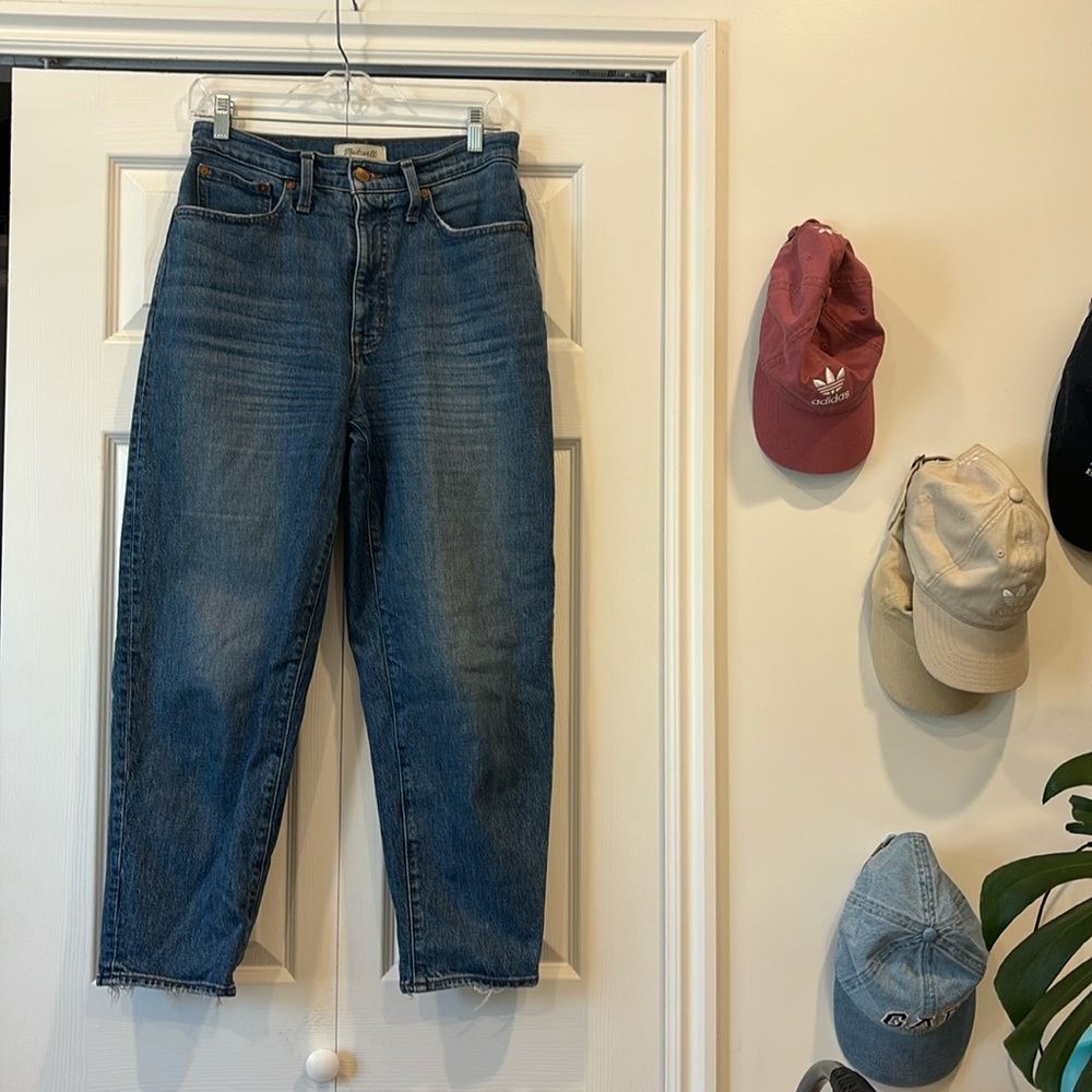 Madewell Balloon Jeans in Ellisboro Wash